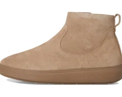 iQ-Comff Suede Zip Ankle Boots