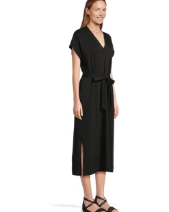 Islandscape Jersey Midi Dress