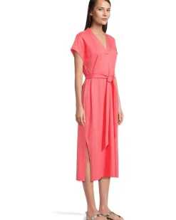 Islandscape Jersey Midi Dress