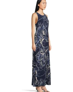 Jasmina Sapphire Sea Maxi Dress