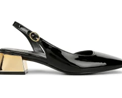 Jayla Low Heel Slingback Dress Shoes