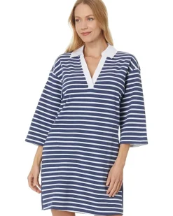 Jovanna Stripe 3/4 Sleeve Dress