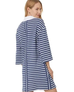 Jovanna Stripe 3/4 Sleeve Dress