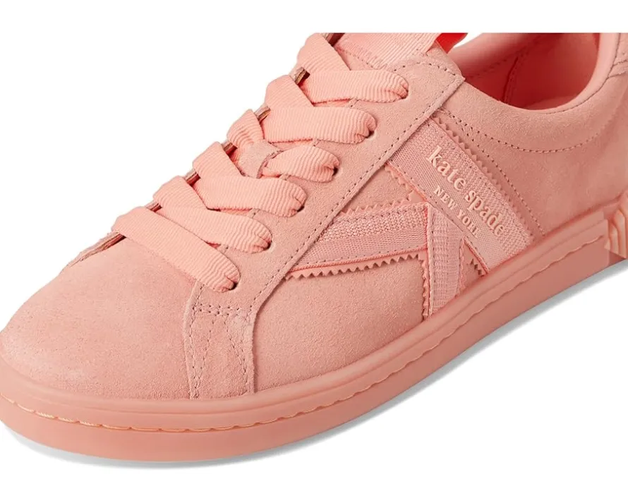 K As In Kate Suede Court Sneaker