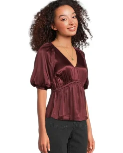 Kathleen Top- Unitedtex Stretch Satin