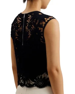 Katrnn Crochet Knit Top