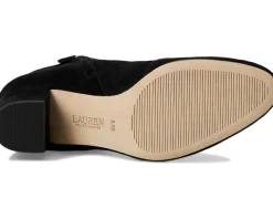 Kellie Suede Bootie Heel