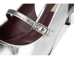 Khloe Pointed Toe Slingback Kitten Heel