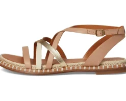 Kielly Cross Strap Flat Sandals