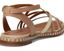 Kielly Cross Strap Flat Sandals