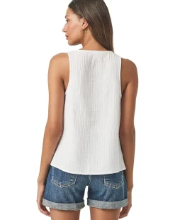 Kit Gauze V-Neck Tank