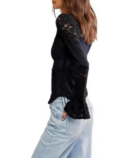 Lace Layering Long Sleeve