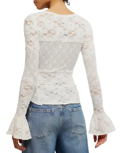 Lace Layering Long Sleeve