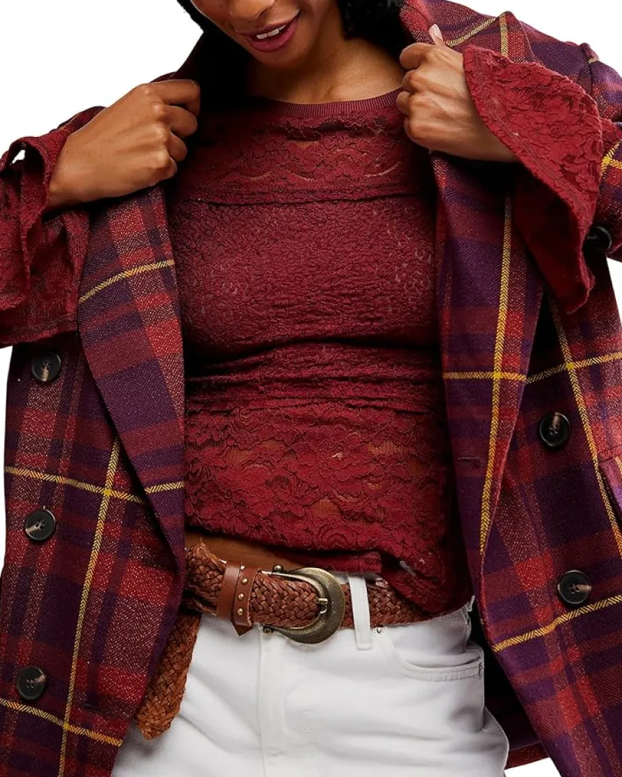 Lace Layering Long Sleeve