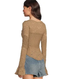 Lace Layering Long Sleeve