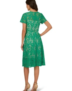 Lace Soft Skirt Midi Dress