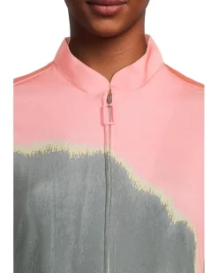 Landscape Print Short Sleeve Polo