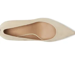 Lanette Suede Block-Heel Pumps