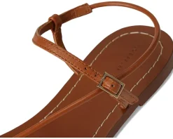 Lara Strappy Flat Sandals with Ball