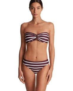 Largo Stripe Ring Bandeau Top