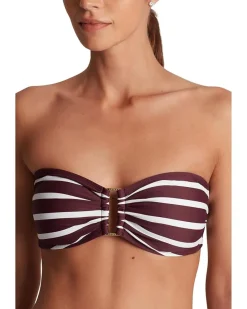 Largo Stripe Ring Bandeau Top