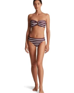 Largo Stripe Ring Bandeau Top