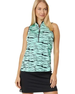 Le Tigre Print Sleeveless Top