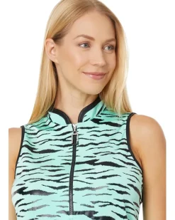 Le Tigre Print Sleeveless Top