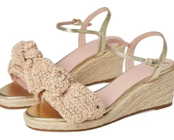 Leandra Raffia Espadrille Wedge Sandal