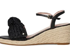 Leandra Raffia Espadrille Wedge Sandal