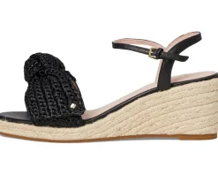 Leandra Raffia Espadrille Wedge Sandal