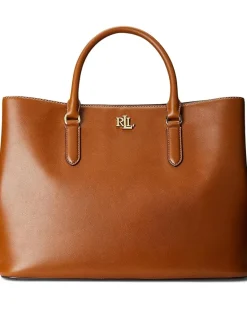 Leather Large Marcy Satchel