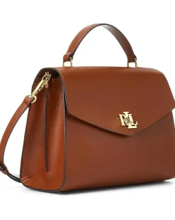 Leather Medium Farrah Satchel