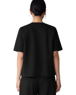 Lightweight Ponte Crew Neck Tee