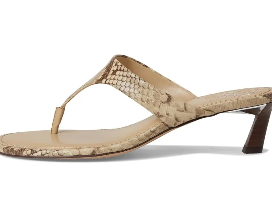 Lina Thong Kitten Heel Sandals