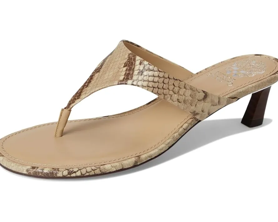 Lina Thong Kitten Heel Sandals