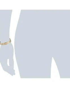 Logo Metal Bangle Bracelet