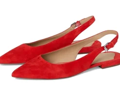 Londyn Suede Slingback Flat