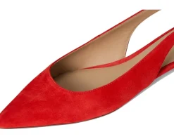 Londyn Suede Slingback Flat