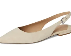 Londyn Suede Slingback Flat