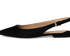 Londyn Suede Slingback Flat