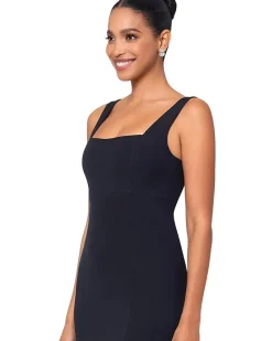 Long knit square neck mermaid