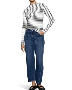 Long Sleeve Boatneck T-shirt