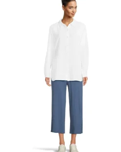 Long Sleeve Button Up Tunic