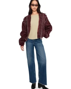 Long Sleeve Dropped Armhole Oversized Top