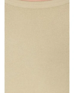 Long Sleeve Dropped Armhole Oversized Top