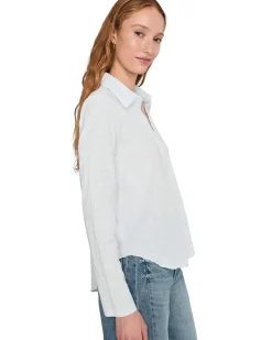 Long Sleeve Easy Polo Tee