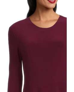 Long Sleeve Flared Dress