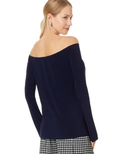Long Sleeve Off Shoulder Top
