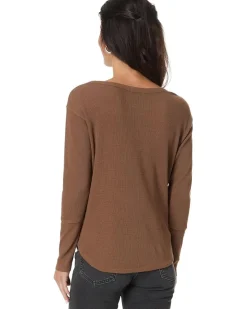 Long Sleeve Oversize Top with Rib Cuffs